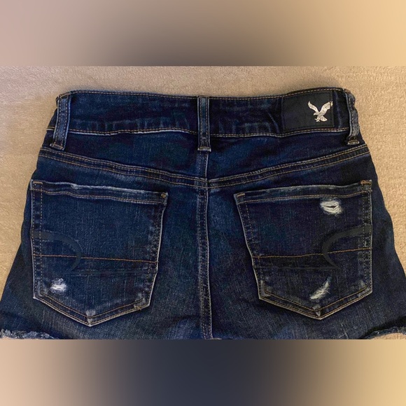 American Eagle jean shorts (size 00) - Picture 2 of 2